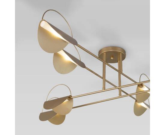Потолочная люстра Eurosvet Grazia 70148/8 золото Smart a062039, изображение 3