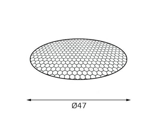 Сетчатый фильтр для светильников Italline HONEYCOMB filter, изображение 4