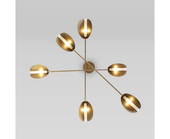 Потолочная люстра Eurosvet Grazia 70148/6 золото Smart a062038, изображение 4