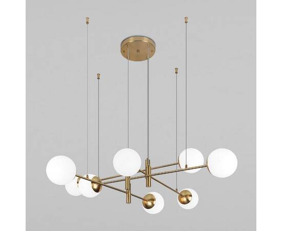 Подвесная люстра Eurosvet Planet 70146/8 латунь Smart a062029