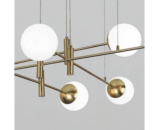 Подвесная люстра Eurosvet Planet 70146/8 латунь Smart a062029, изображение 2