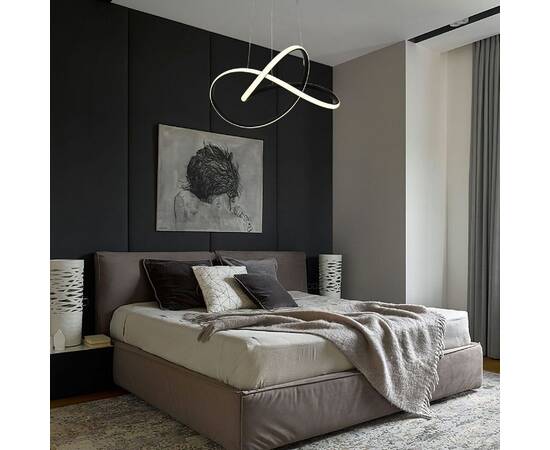 Подвесной светильник Eurosvet Wind 90312/1 черный a060656, изображение 2