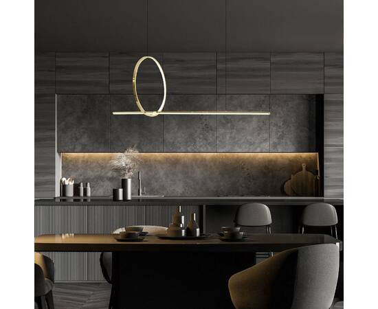 Подвесной светильник Eurosvet Mist 90266/1 золото a060615, изображение 2