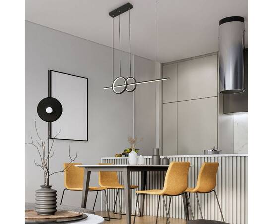 Подвесной светильник Eurosvet Twin 90265/1 черный a060607, изображение 2