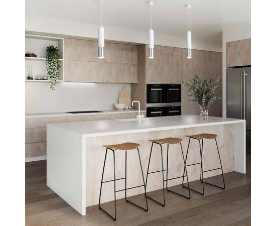 Подвесной светильник Eurosvet Tony DLN108 GU10 белый/серебро a055557, изображение 3