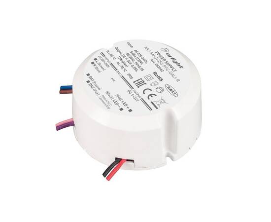 Блок питания Arlight ARJ-SN-34350-PFC-DALI-R (12W, 9-34V, 0.35A) 043062