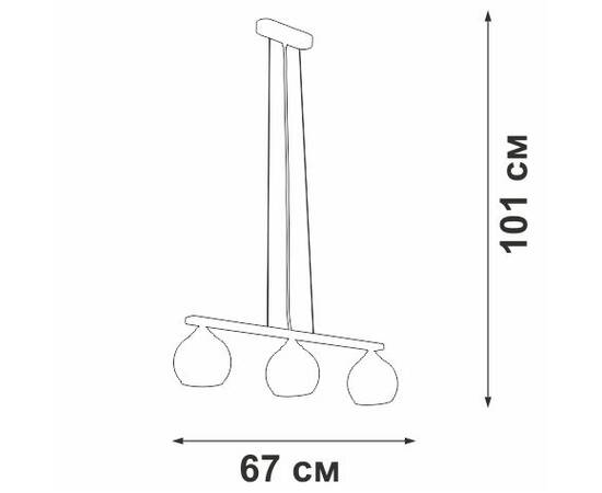 Подвесной светильник Vitaluce V3107-0/3S, изображение 5
