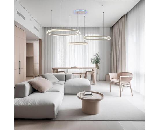 Подвесная люстра Citilux Дуэт Смарт CL719A700, изображение 4