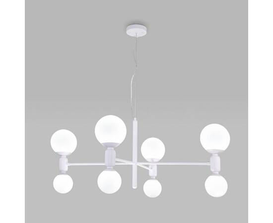 Подвесная люстра Eurosvet Bubble 30182/8 белый Smart a063210