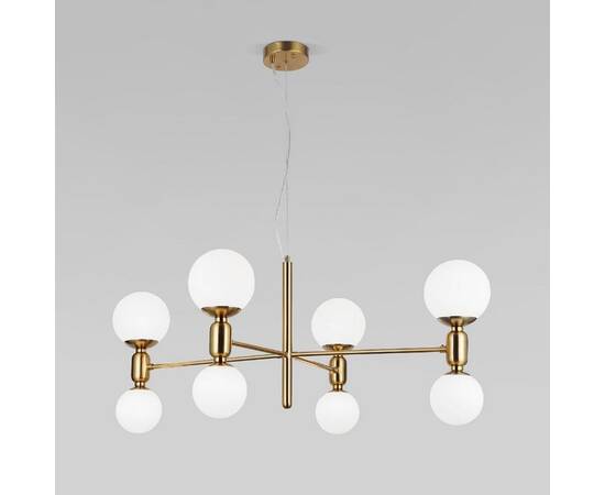 Подвесная люстра Eurosvet Bubble 30182/8 латунь Smart a063208