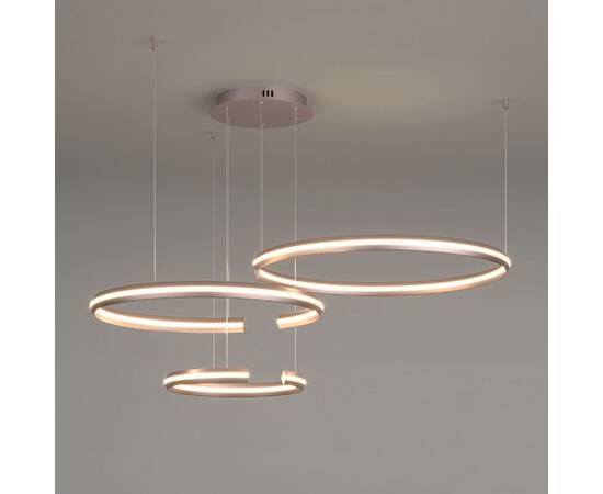 Подвесная люстра Eurosvet Gap 90180/3 сатин-никель a045427