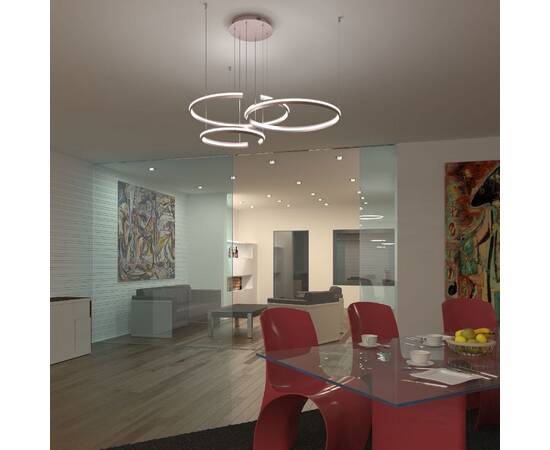 Подвесная люстра Eurosvet Gap 90180/3 сатин-никель a045427, изображение 2