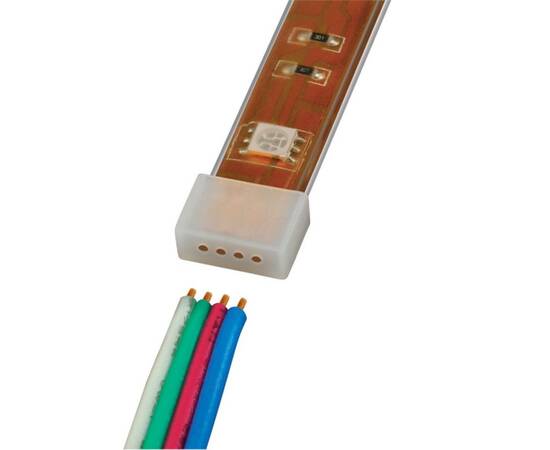 Изолирующий зажим для светодиодной ленты Uniel UCW-R10 WHITE 020 POLYBAG 06684