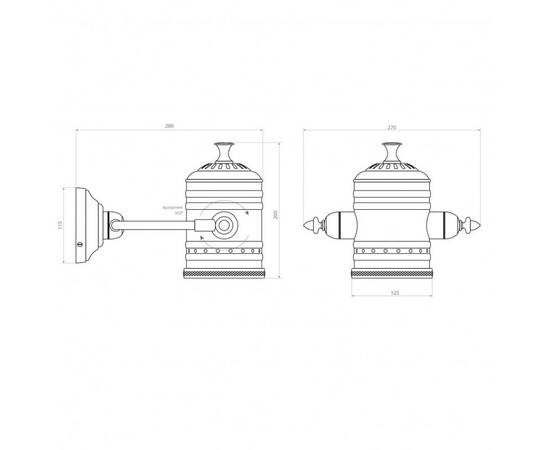 Бра Covali WL-30858, изображение 6