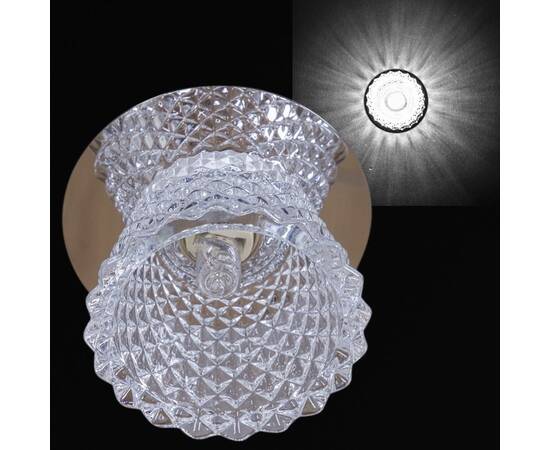 Встраиваемый светильник Reluce 08078-9.0-001H G9 CR