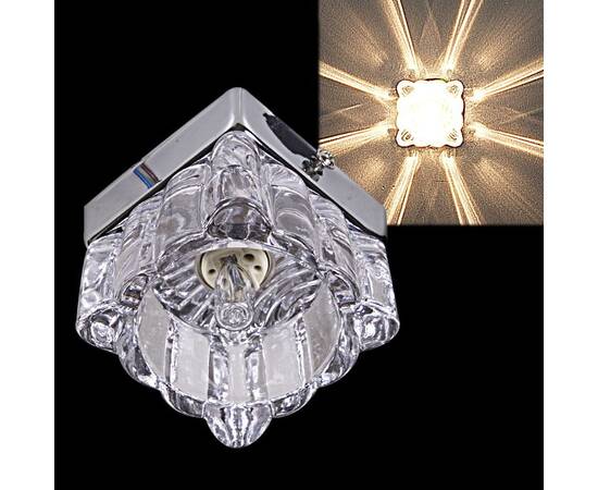 Встраиваемый светильник Reluce 17944-9.5-001HB(with base) G9 CR