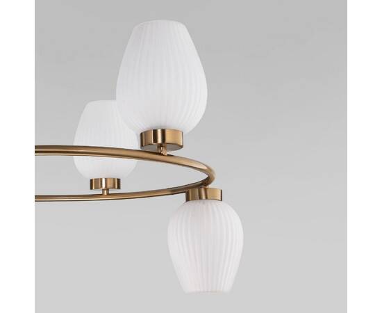 Подвесная люстра Eurosvet Alva 30183/6 латунь Smart a064683, изображение 2