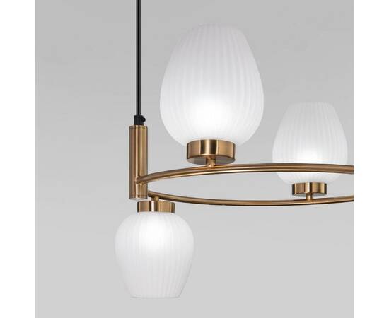 Подвесная люстра Eurosvet Alva 30183/4 латунь Smart a064682, изображение 3