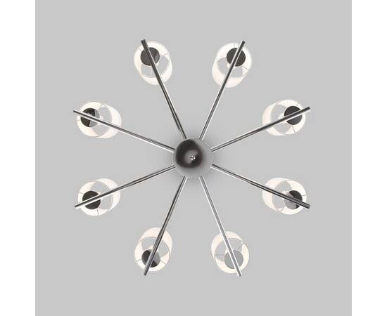 Подвесная люстра Eurosvet Caprera 60146/8 никель Smart a063869, изображение 3