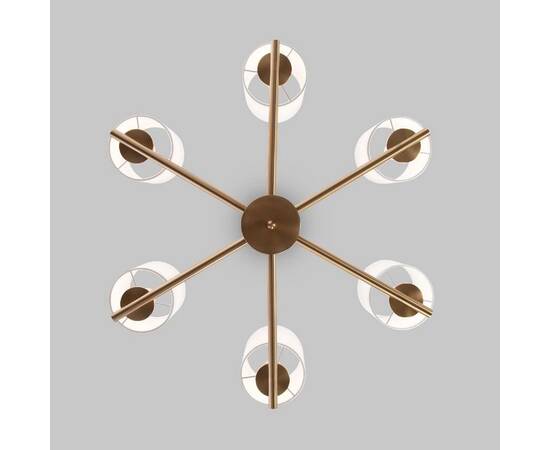 Подвесная люстра Eurosvet Caprera 60146/6 латунь Smart a063858, изображение 3