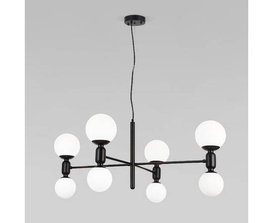 Подвесная люстра Eurosvet Bubble 30182/8 черный Smart a063212