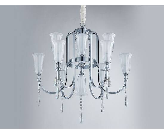 Подвесная люстра Newport 4800 4806+4/C chrome М0068413