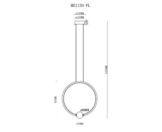 Подвесной светильник MyFar Victory MR1130-PL, изображение 7