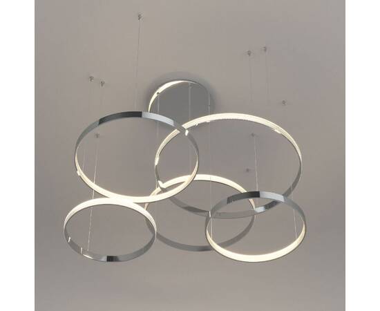 Подвесная люстра Eurosvet Posh 90175/5 хром a045416, изображение 5