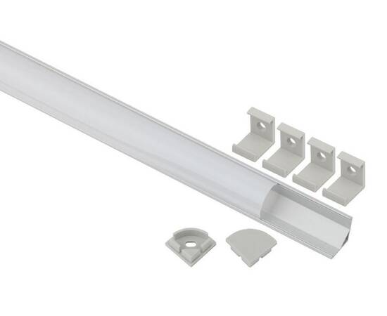 Комплект с угловым анодированным профилем Эра 1616R Б0039465