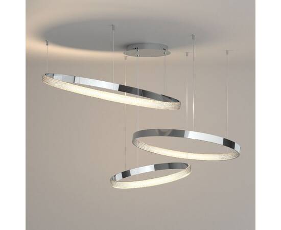 Подвесная люстра Eurosvet Posh 90175/3 хром a045414, изображение 2