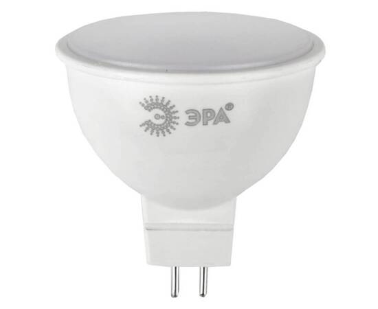 Лампа светодиодная ЭРА GU5.3 8W 2700K матовая LED MR16-8W-827-GU5.3 Б0020546