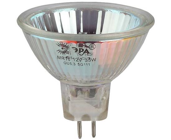 Лампа галогенная Эра GU5.3 75W 3000K GU5.3-JCDR (MR16) -75W-230V-CL C0027366, изображение 3