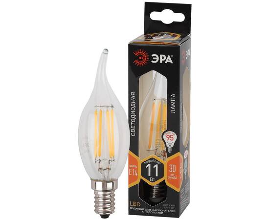 Лампа светодиодная Эра E14 11W 2700K F-LED BXS-11W-827-E14 Б0047001