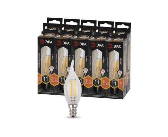 Лампа светодиодная Эра E14 11W 2700K F-LED BXS-11W-827-E14 Б0047001, изображение 5