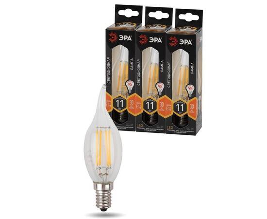 Лампа светодиодная Эра E14 11W 2700K F-LED BXS-11W-827-E14 Б0047001, изображение 6