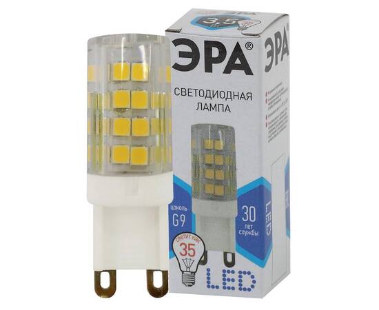 Лампа светодиодная Эра G9 3,5W 4000K LED JCD-3,5W-CER-840-G9 Б0027862
