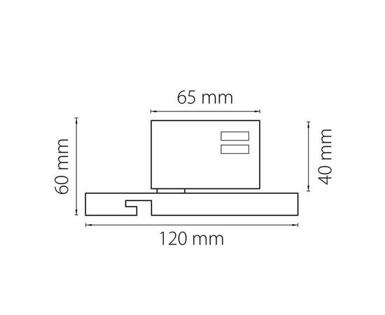 Адаптер для шинопровода Lightstar Asta 594067, изображение 3