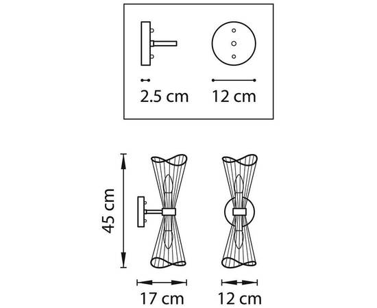 Бра Lightstar Zeta 728623, изображение 2