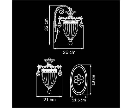 Бра Lightstar Schon 790611, изображение 2