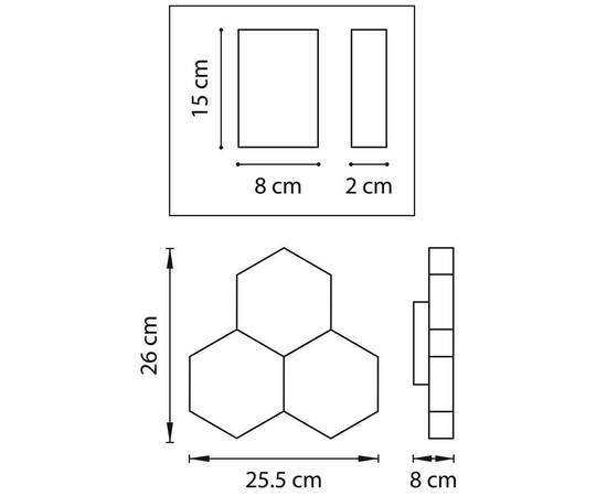 Настенный светодиодный светильник Lightstar Favo 750631, изображение 3