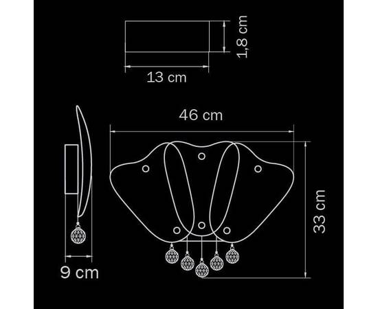 Бра Lightstar Lobo 804640, изображение 2