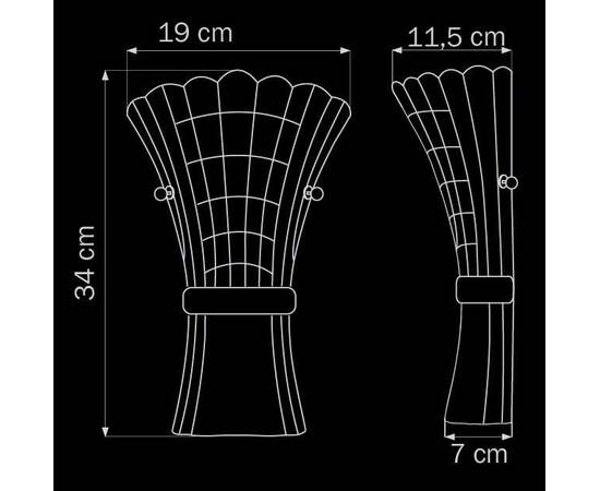 Настенный светильник Lightstar Zucche 820629, изображение 3