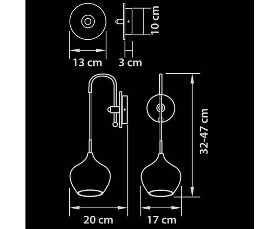 Бра Lightstar Pentola 803540, изображение 3