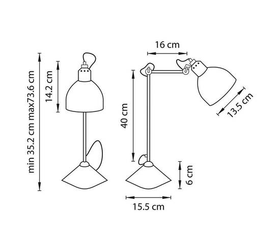 Настольная лампа Lightstar Loft 865914, изображение 7