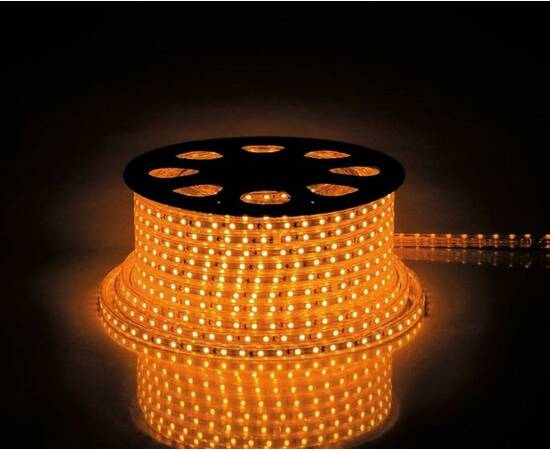 Светодиодная влагозащищенная лента Feron 4,4W/m 60LED/m 2835SMD желтый 100M LS704 26240