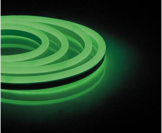 Гибкий неон Feron 9,6W/m 120LED/m 2835SMD зеленый 50M LS720 29564