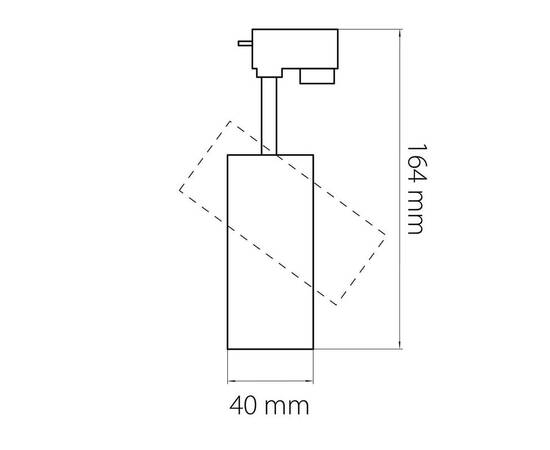 Трековый светодиодный светильник Lightstar Volta 227247, изображение 3
