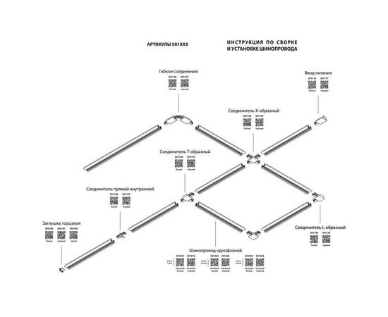 Питание боковое Lightstar Barra 501117, изображение 3