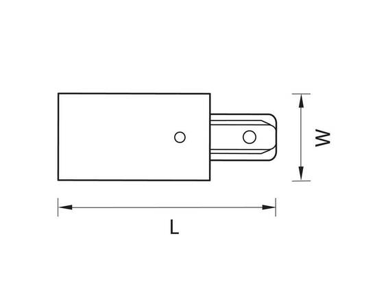 Питание боковое Lightstar Barra 501116, изображение 3