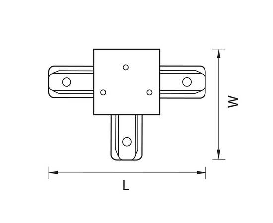 Коннектор T-образный Lightstar Barra 501137, изображение 2
